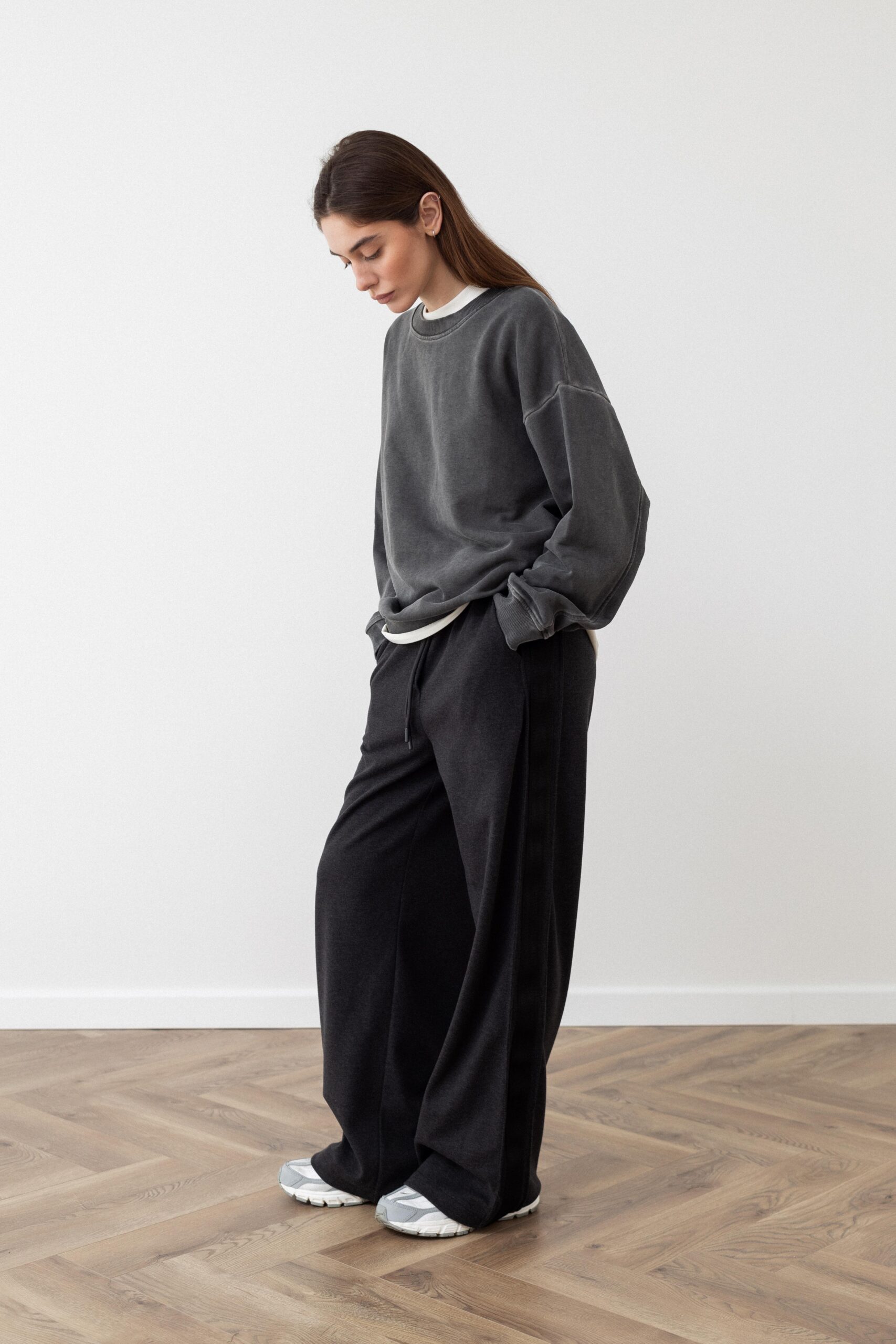 Світшот VIBE Сірий виварений, XS/S