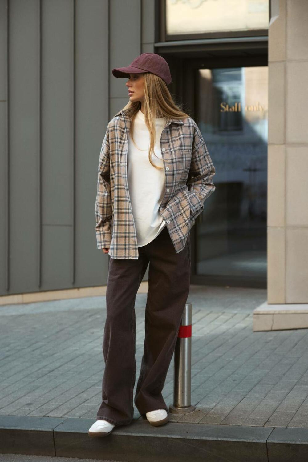 Джинси WIDE LEG з акцентними швами WL560 