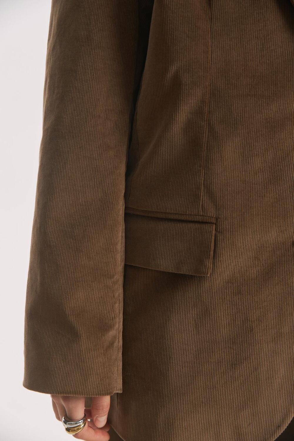 Блейзер ІЛАРЕЯ Шоколадний, M/L