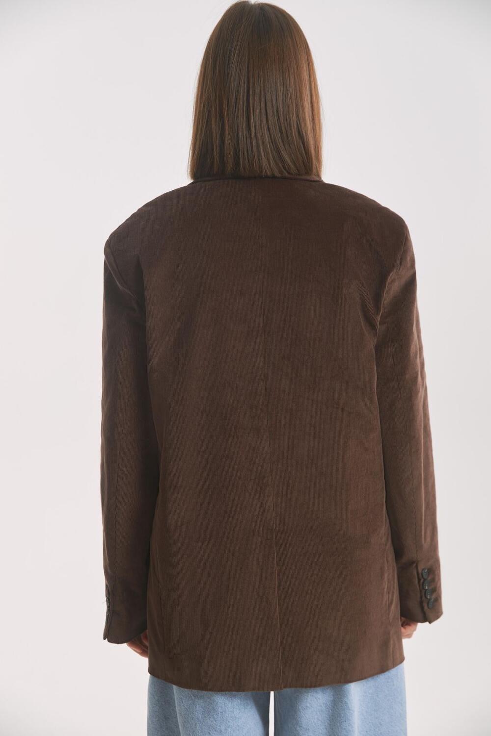 Блейзер ІЛАРЕЯ Шоколадний, M/L
