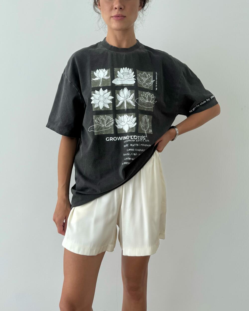 футболка GROWING LOTUS 