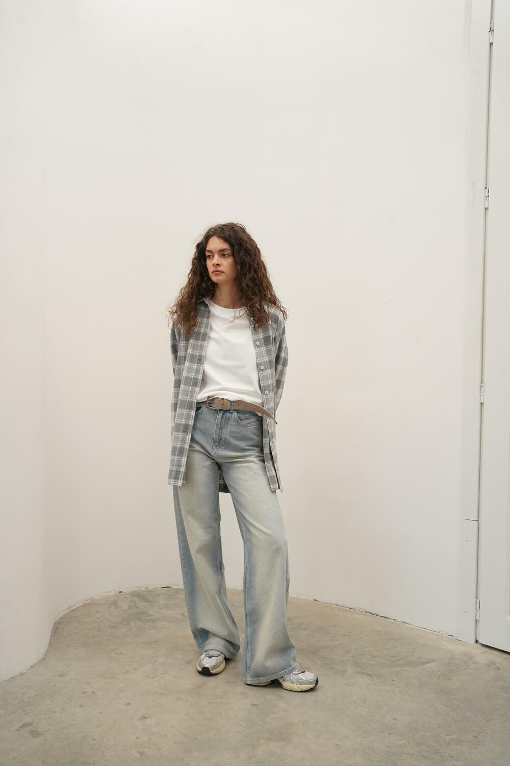 Джинси ПРЯМОГО КРОЮ RH-24-0191 Блакитний DENIM, 38