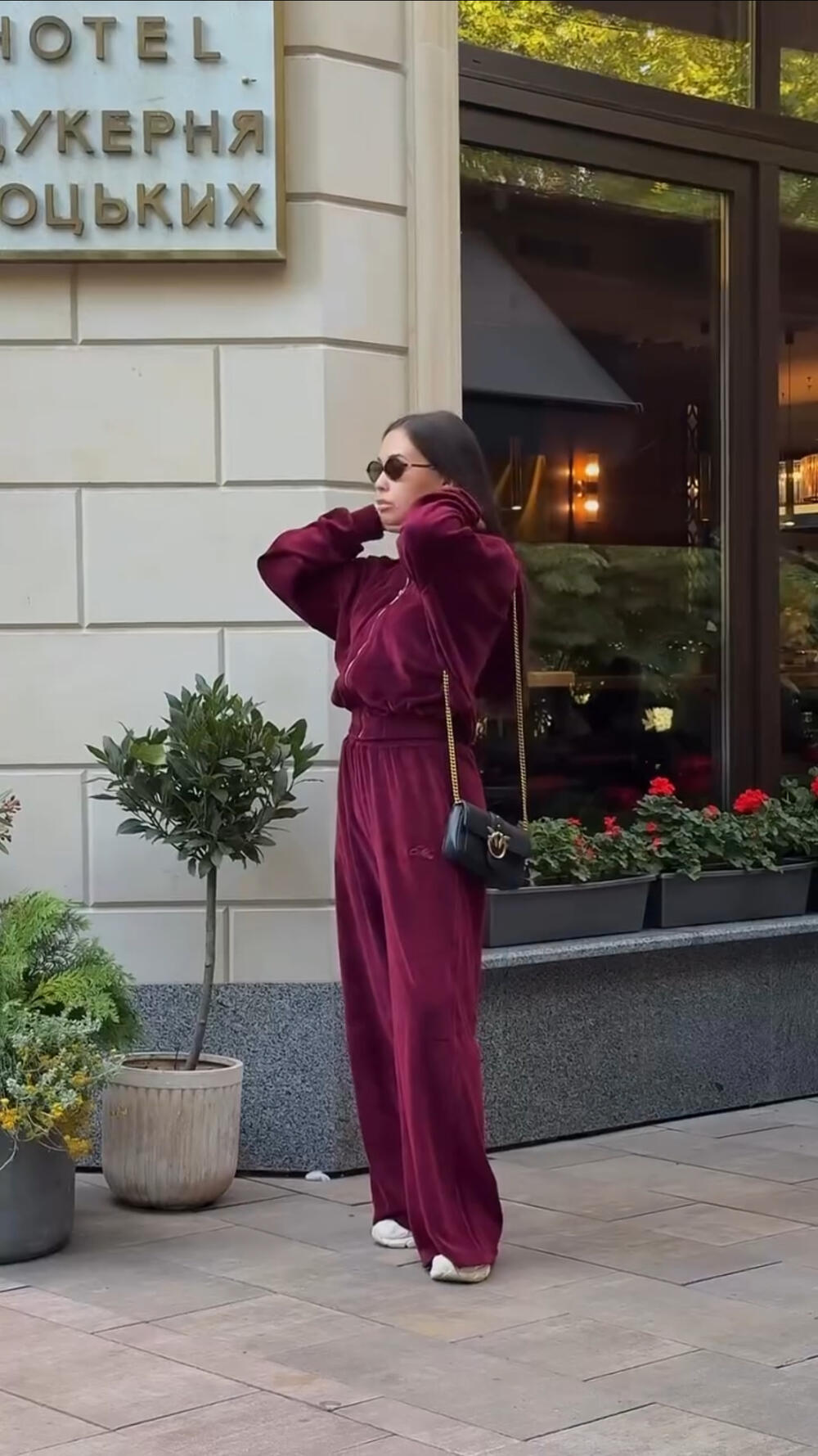 Спортивний костюм  MOA Бургунді, XS/S