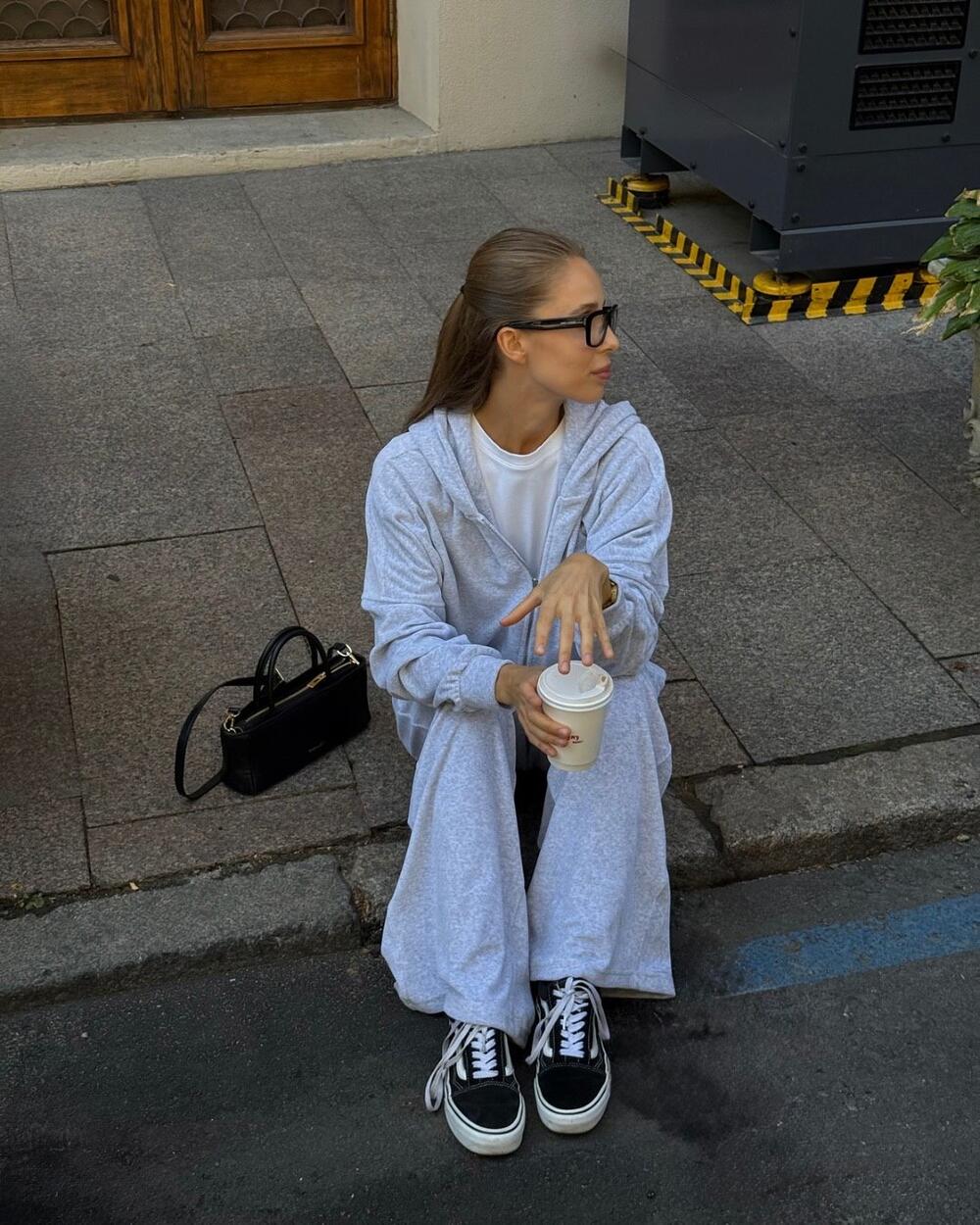 Спортивний костюм  MOA св.Сіра меланж, XS/S