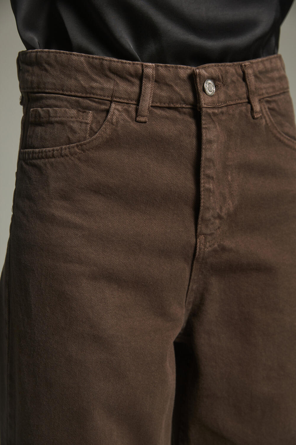 Джинси WIDE LEG КРЕГО 2550 Шоколадний, 36