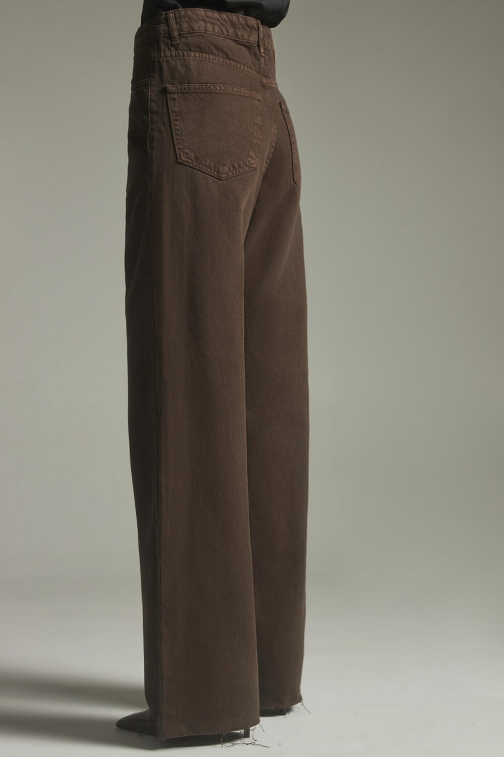 Джинси WIDE LEG КРЕГО 2550 Шоколадний, 36