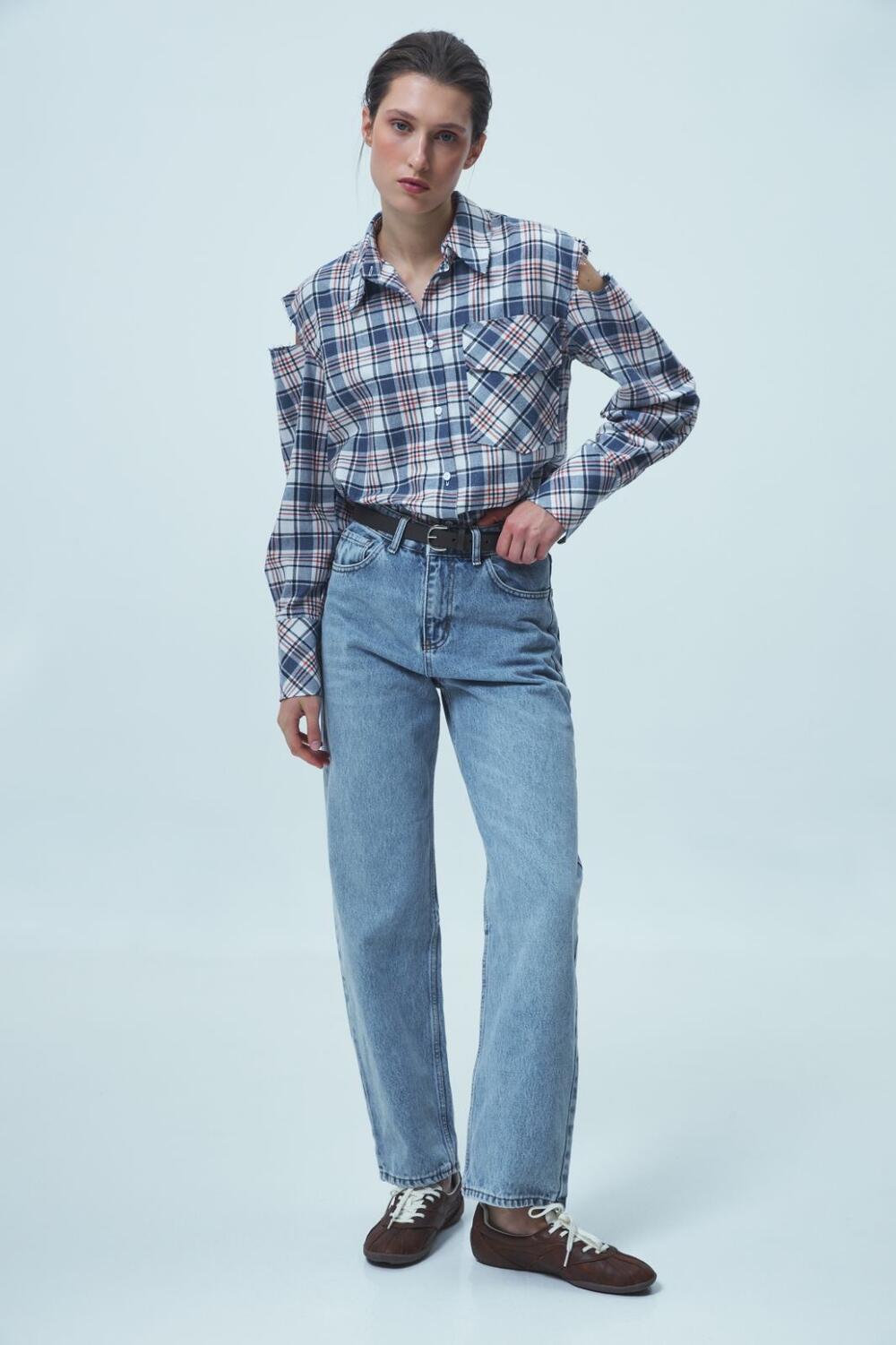 Сорочка ДРЕЙМ Блакитний, S