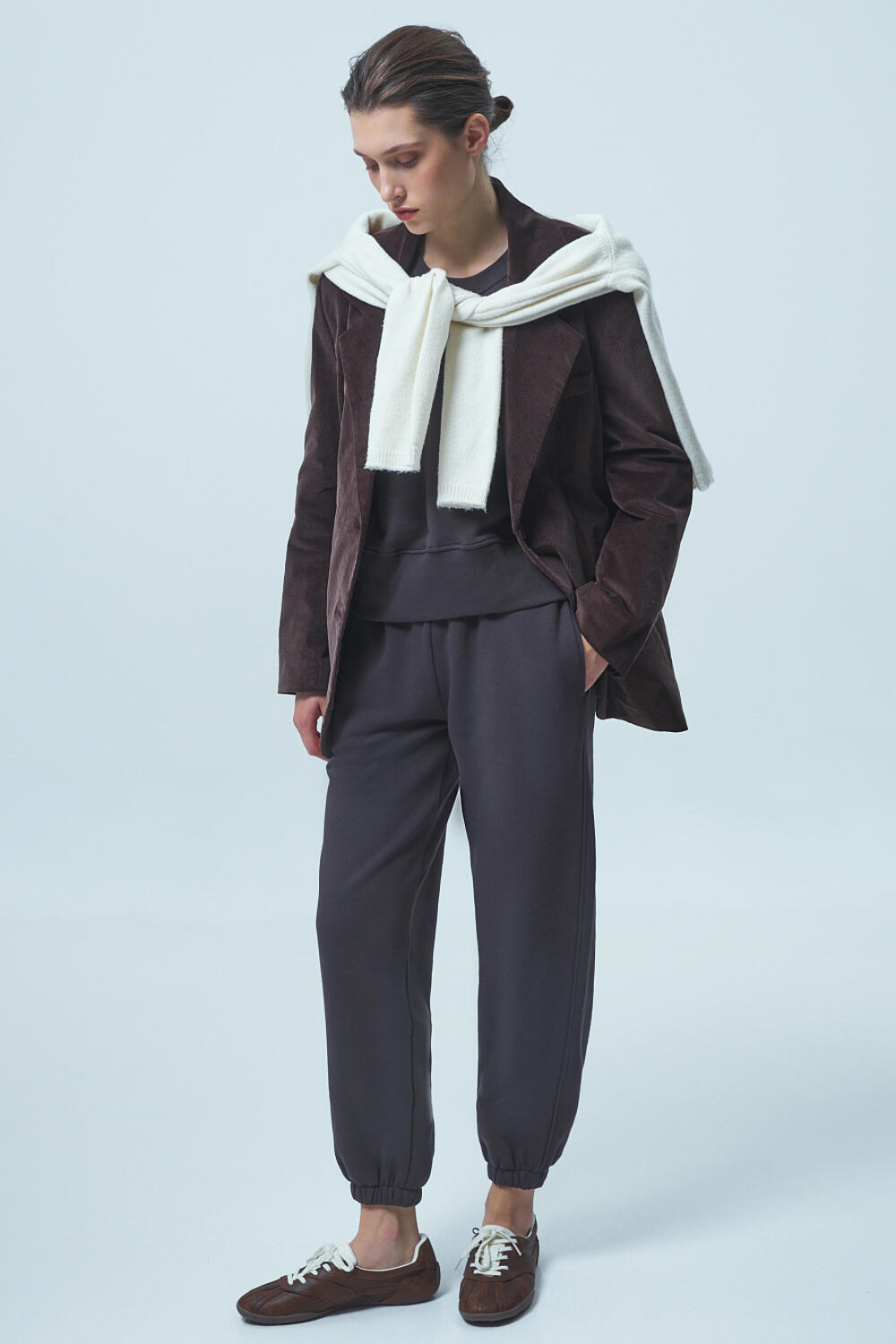 Спортивний костюм  STIMA (фліс) Шоколадний, M