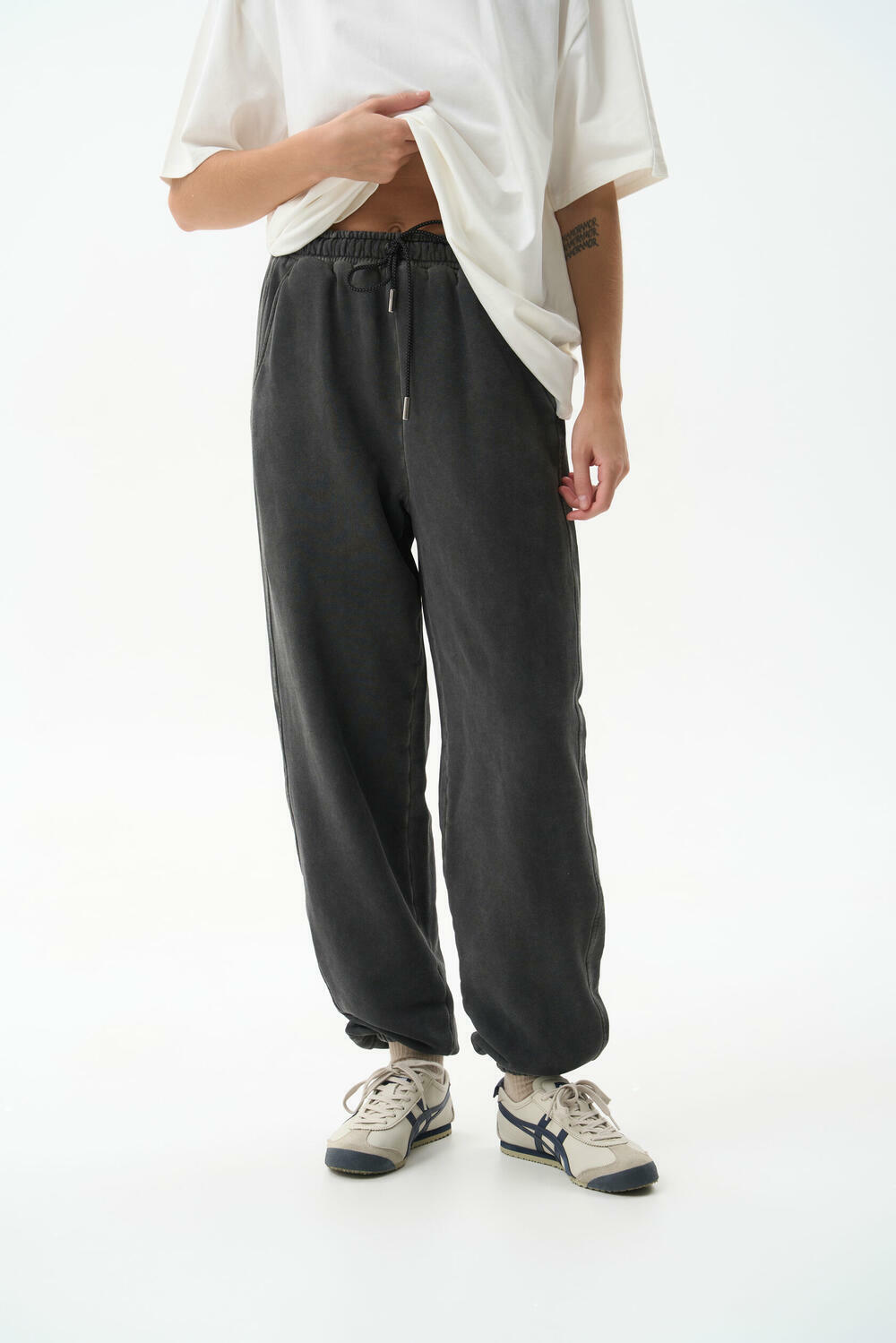 Джогери з вареної бавовни Chrom 