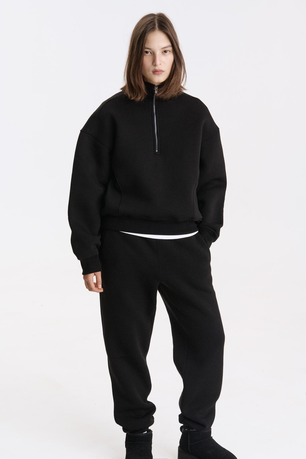 Костюм Стиль + Флорида (фліс) Чорний, M