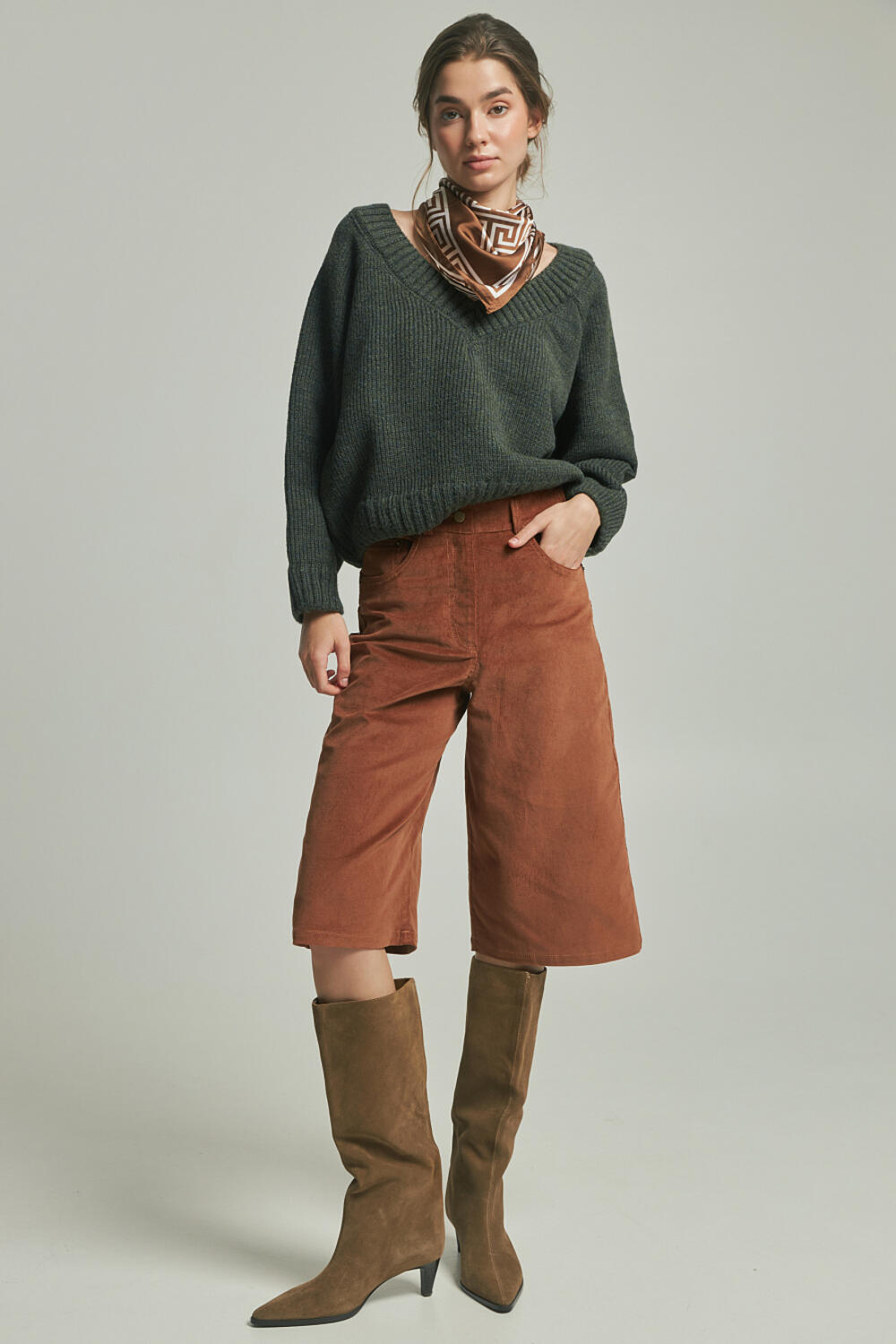 Джемпер АЛЬТЕРО Зелений, M/L