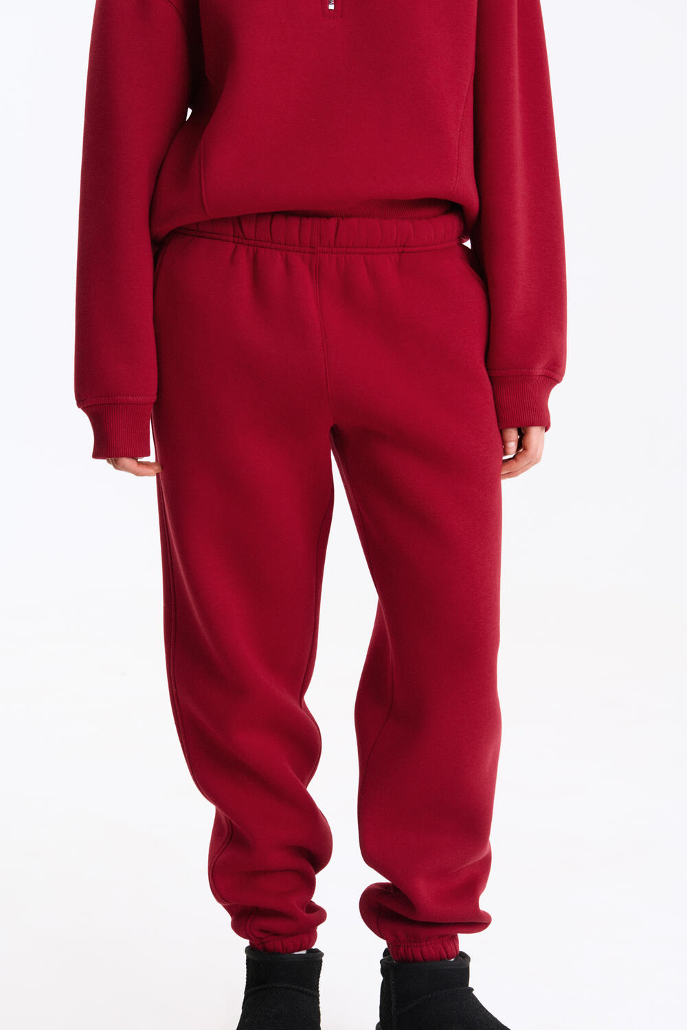 Костюм Стиль + Флорида (фліс) Бордовий, M