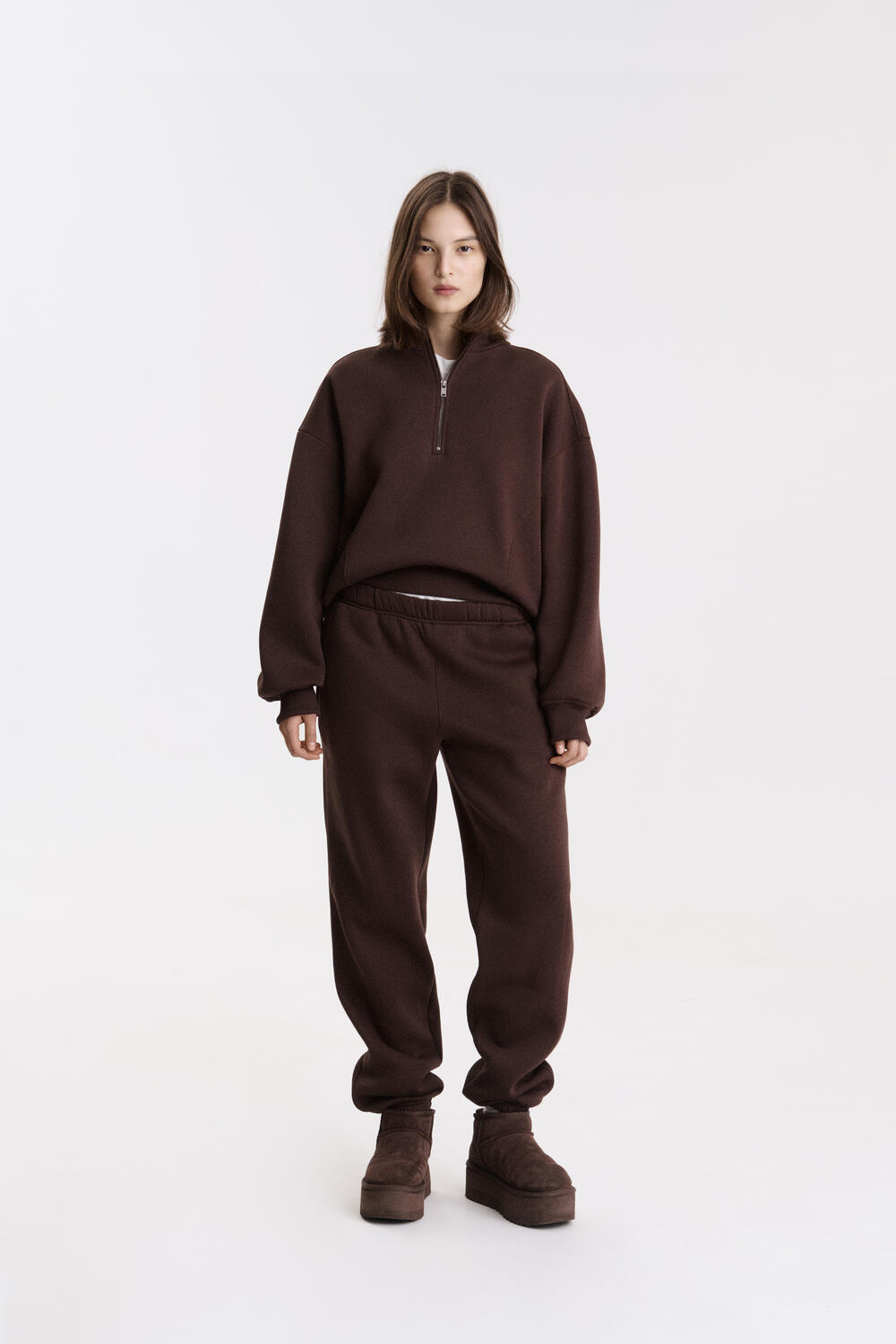 Костюм Стиль + Флорида (фліс) Шоколадний, M