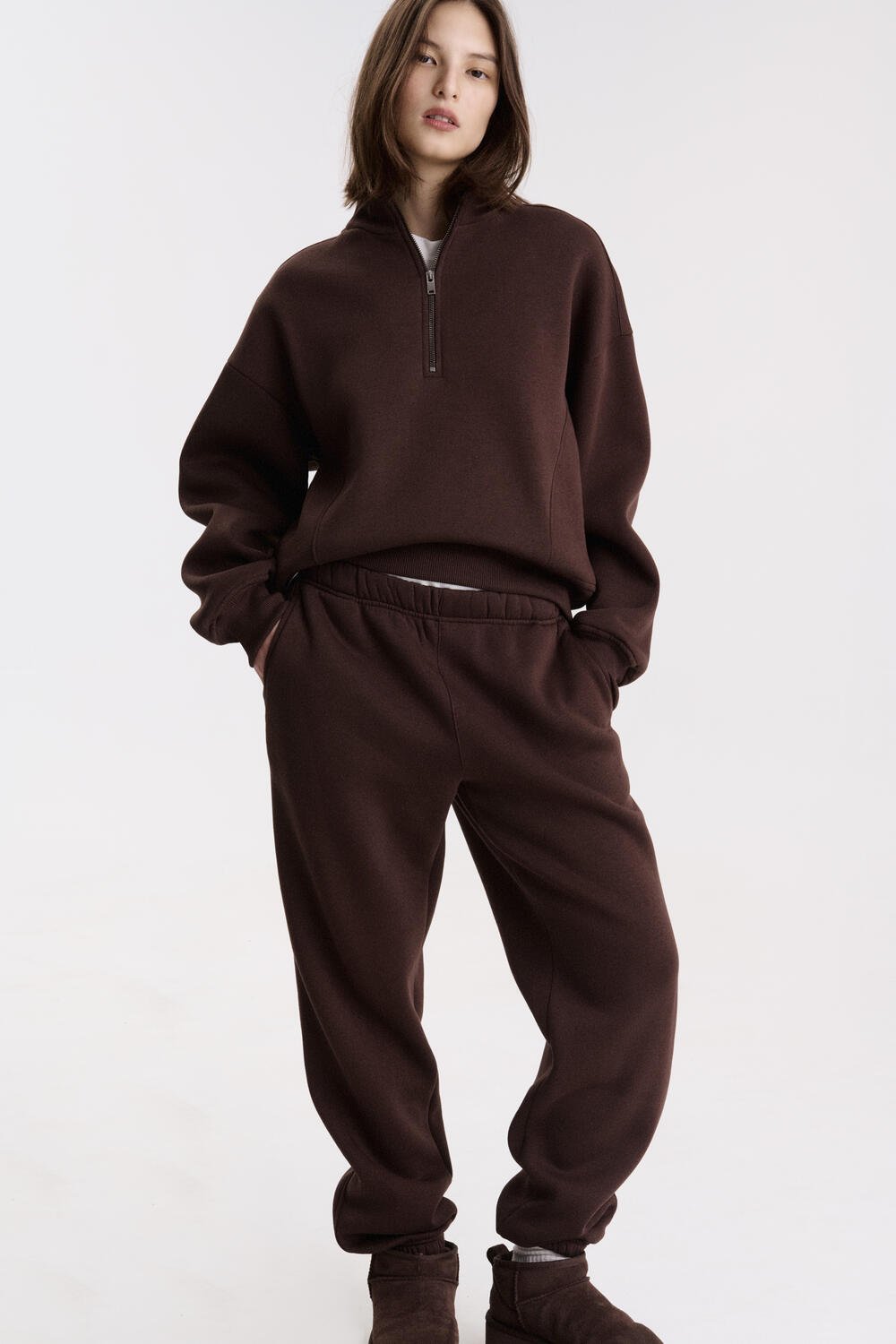 Костюм Стиль + Флорида (фліс) Шоколадний, M