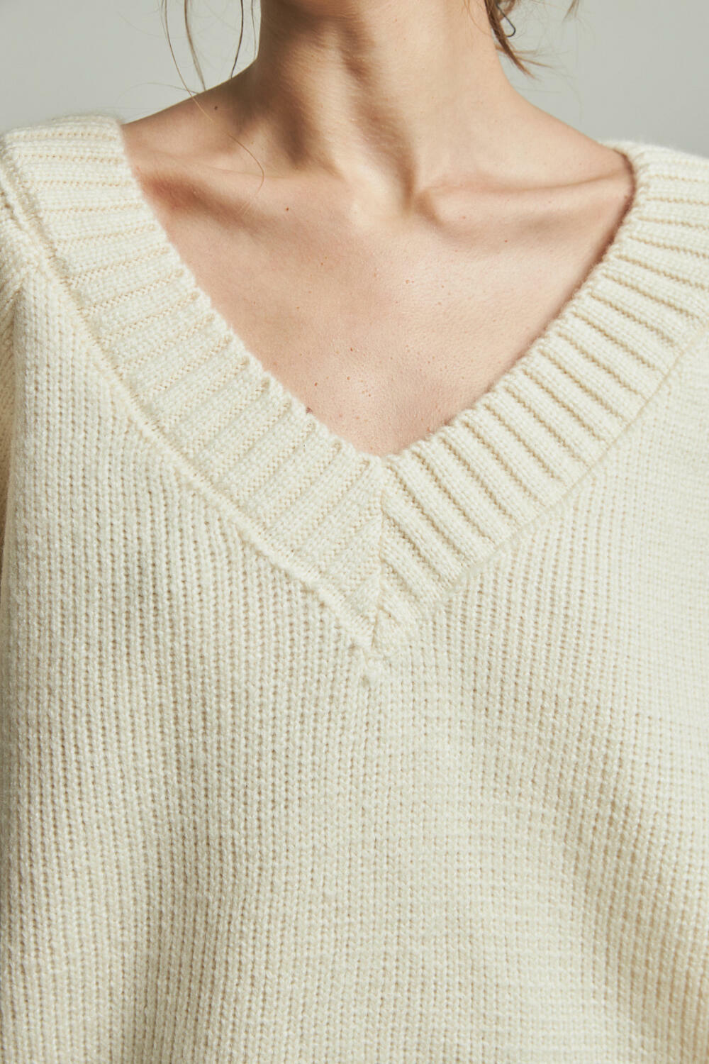 Джемпер АЛЬТЕРО Молочний, M/L