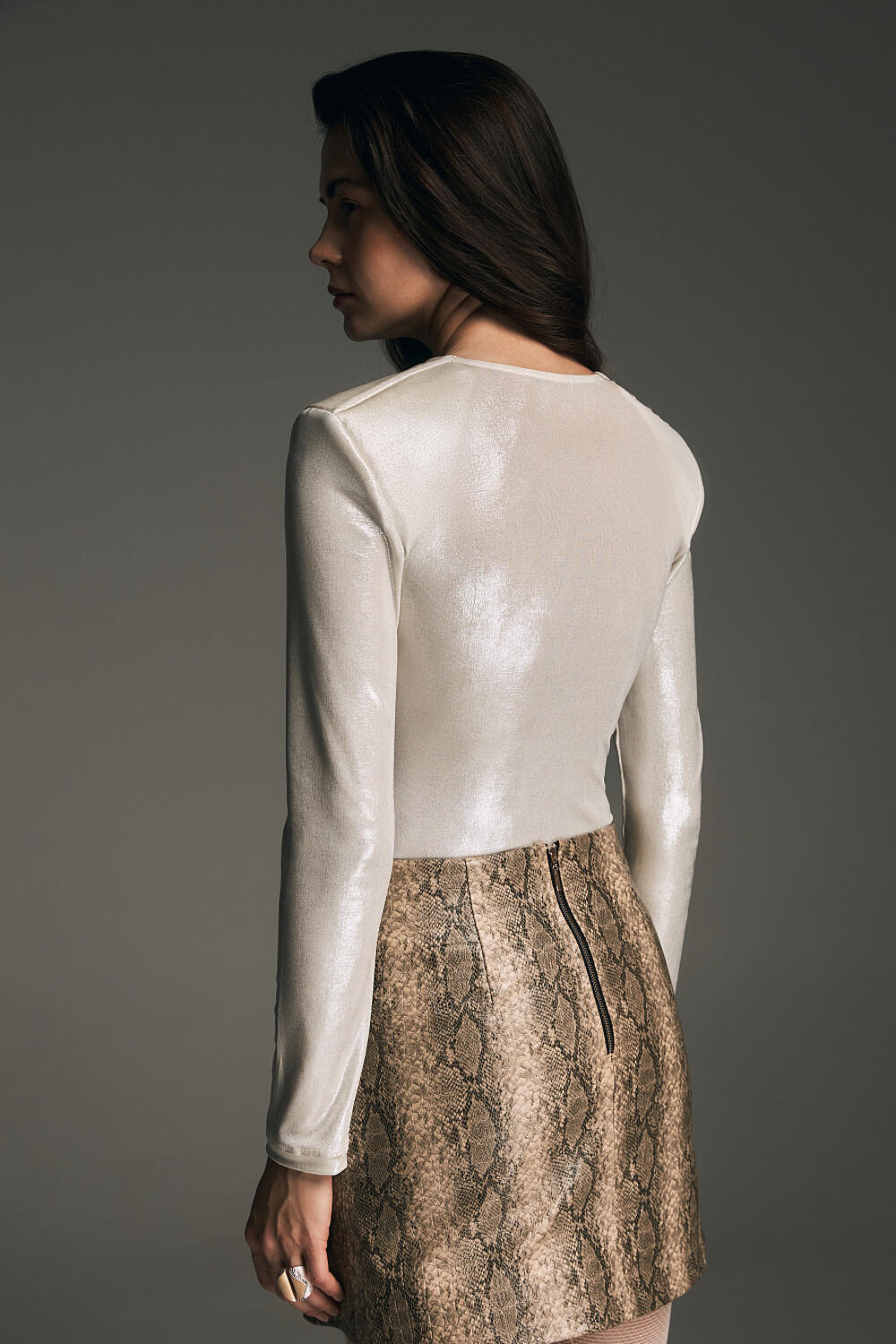 Боді Бертвей Світле-срібло, S/M