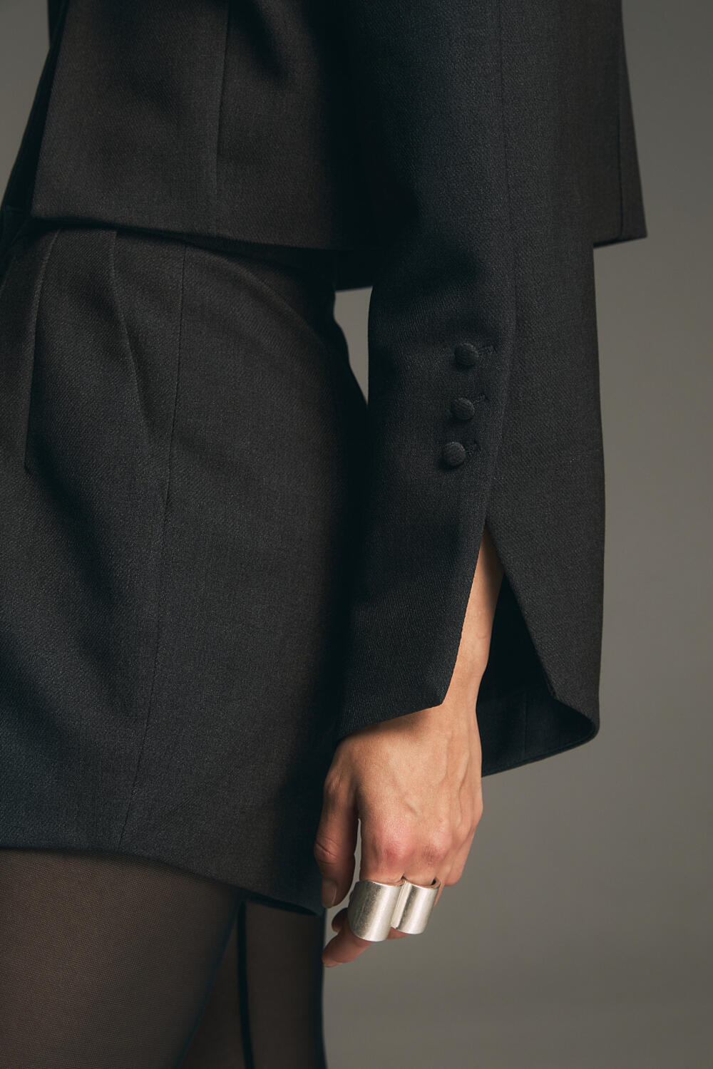 Жакет Сіона Темно сірий, XS/S