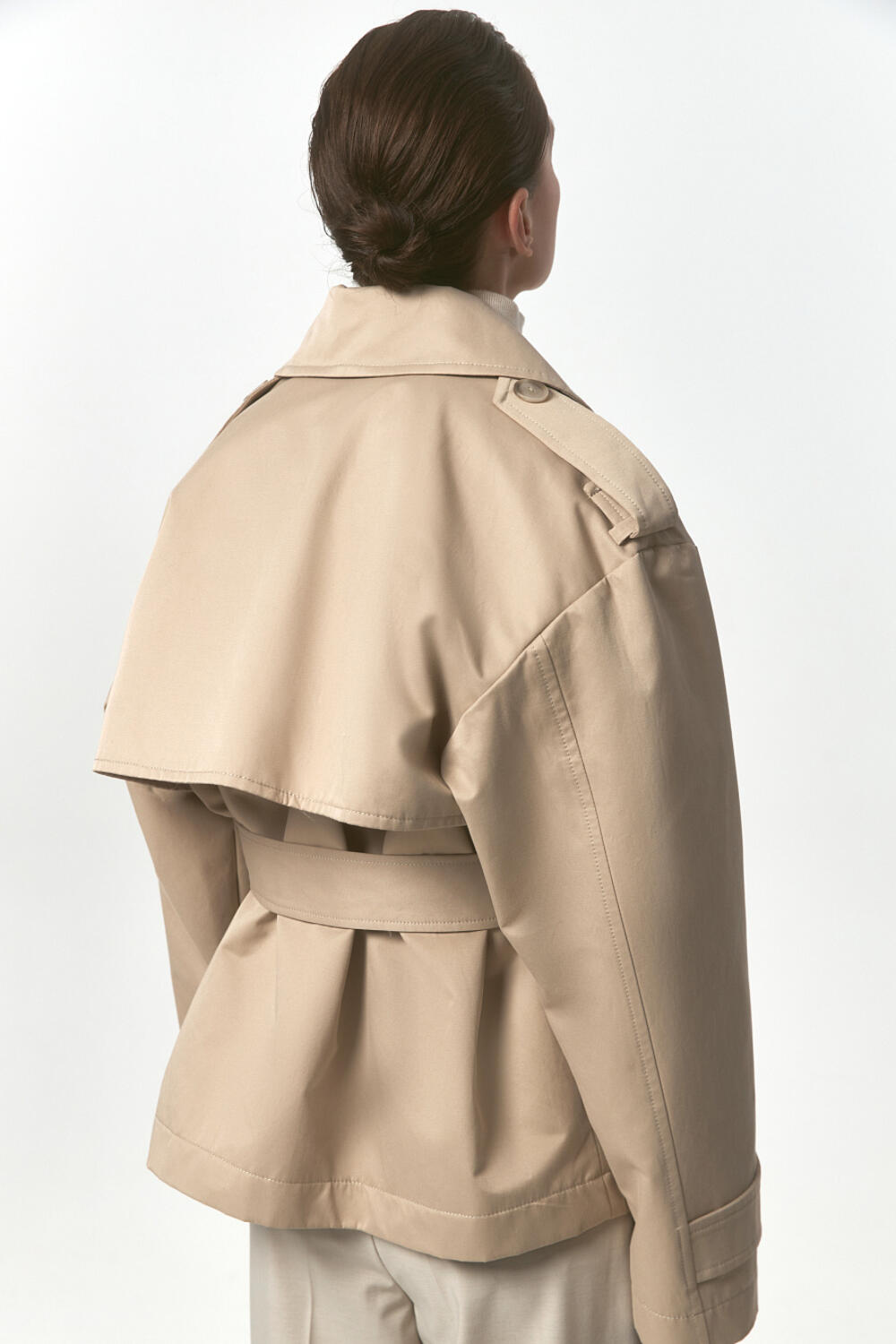 Тренч КАСТЕН Бежевий, S