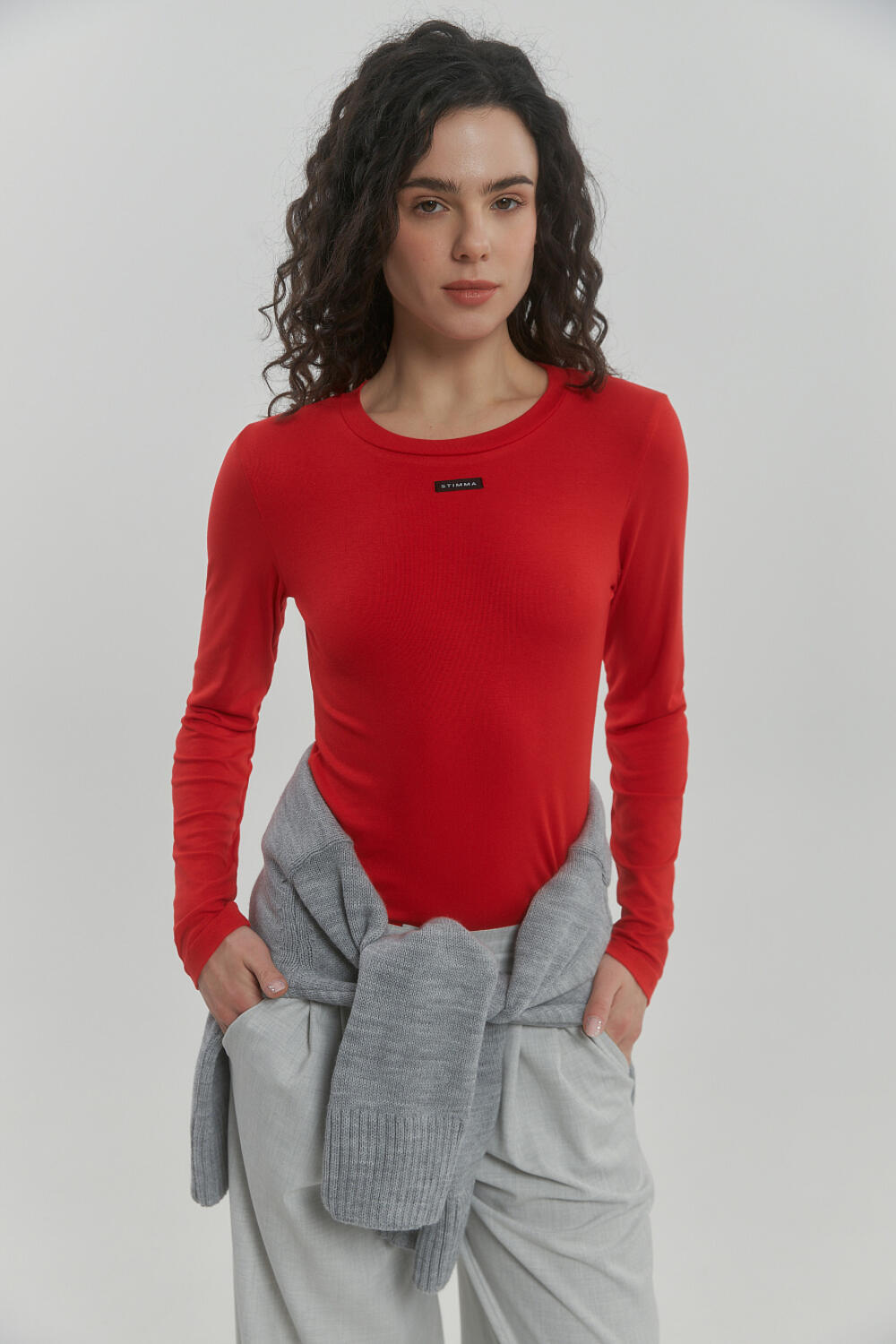 Лонгслів  Морісет Червоний, ХS