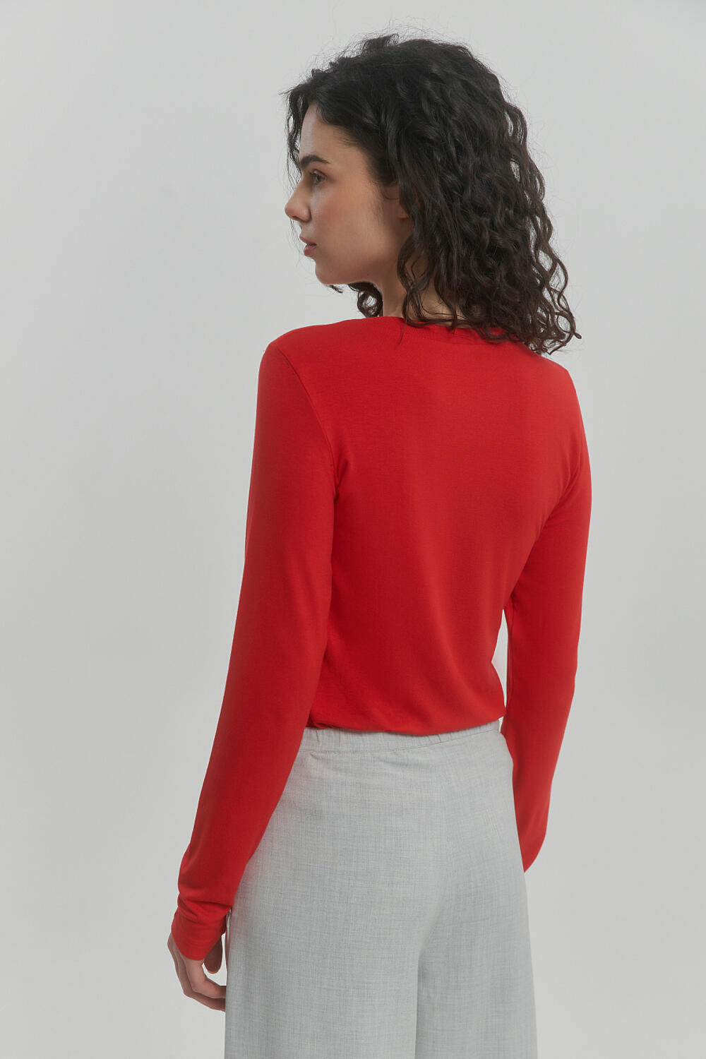 Лонгслів  Морісет Червоний, XL