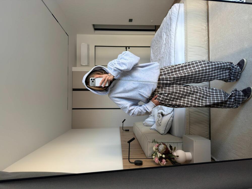 Худі жіночий "Zipster" Сірий меланж, one size