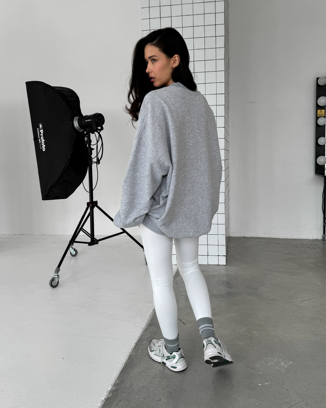 Світшот COZY Сірий меланж, one size