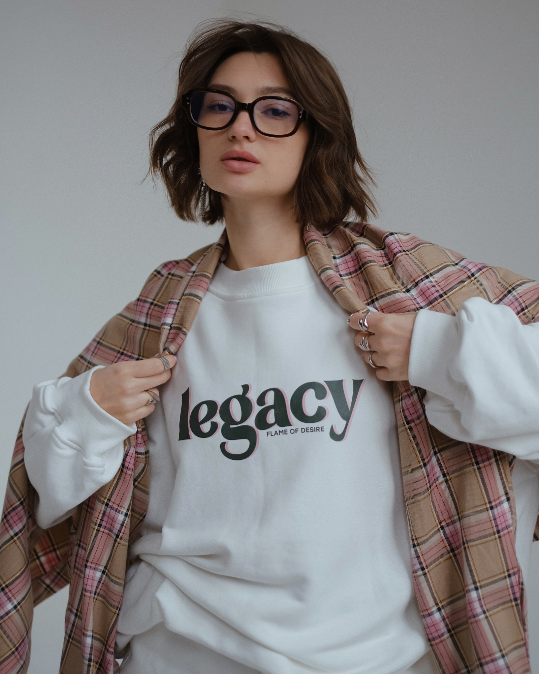 Світшот COZY Білий, one size