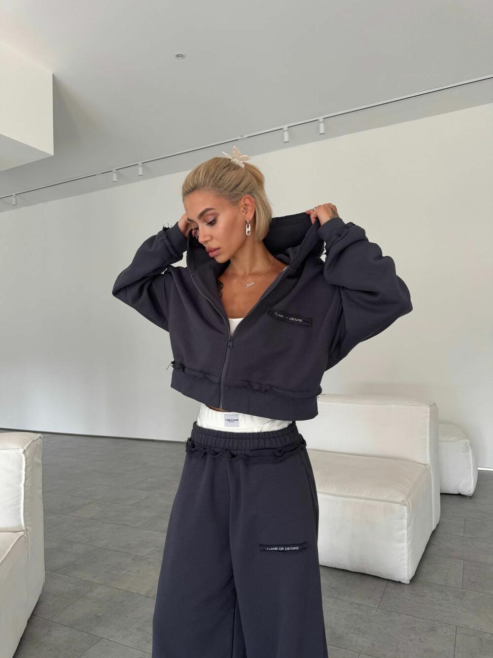 Кофта Orbit Графіт, one size