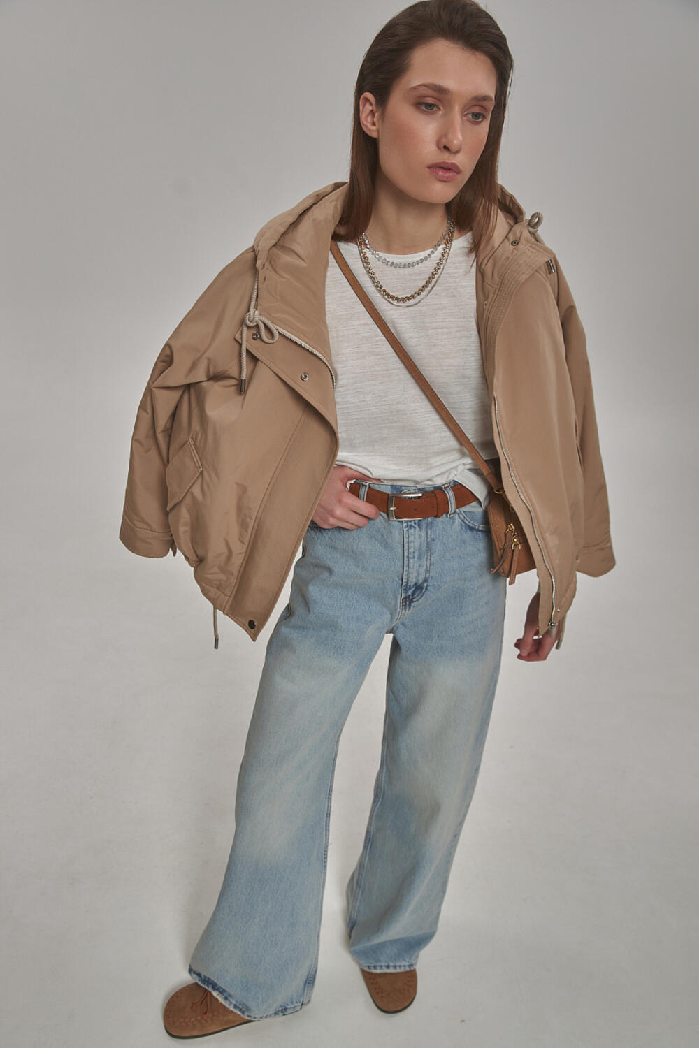 Джинси WIDE LEG (2579) Абельдіс Сіро-блакитний, 40