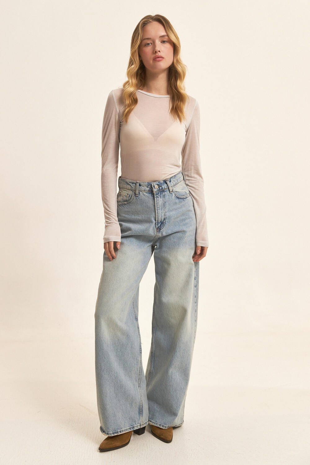 Лонгслів Рейн 2 Ваніль, M