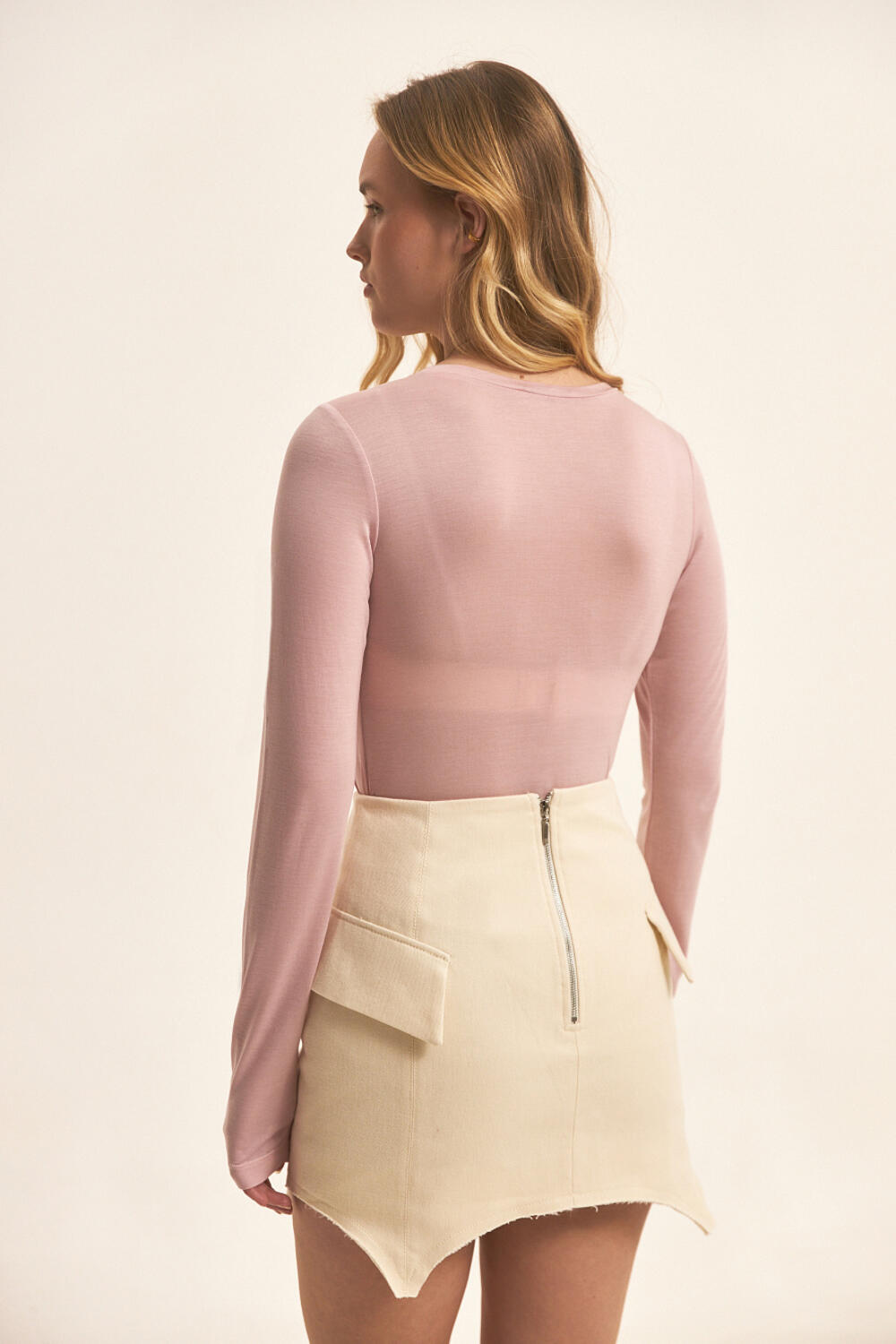 Лонгслів Рейн 2 рожева троянда, L