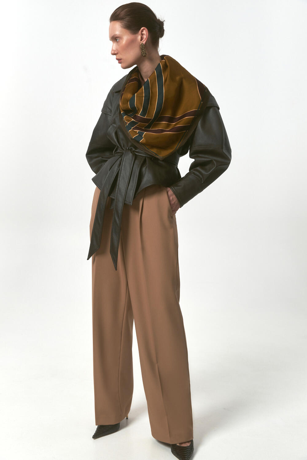 Брюки Нерос Бежевий, ХS