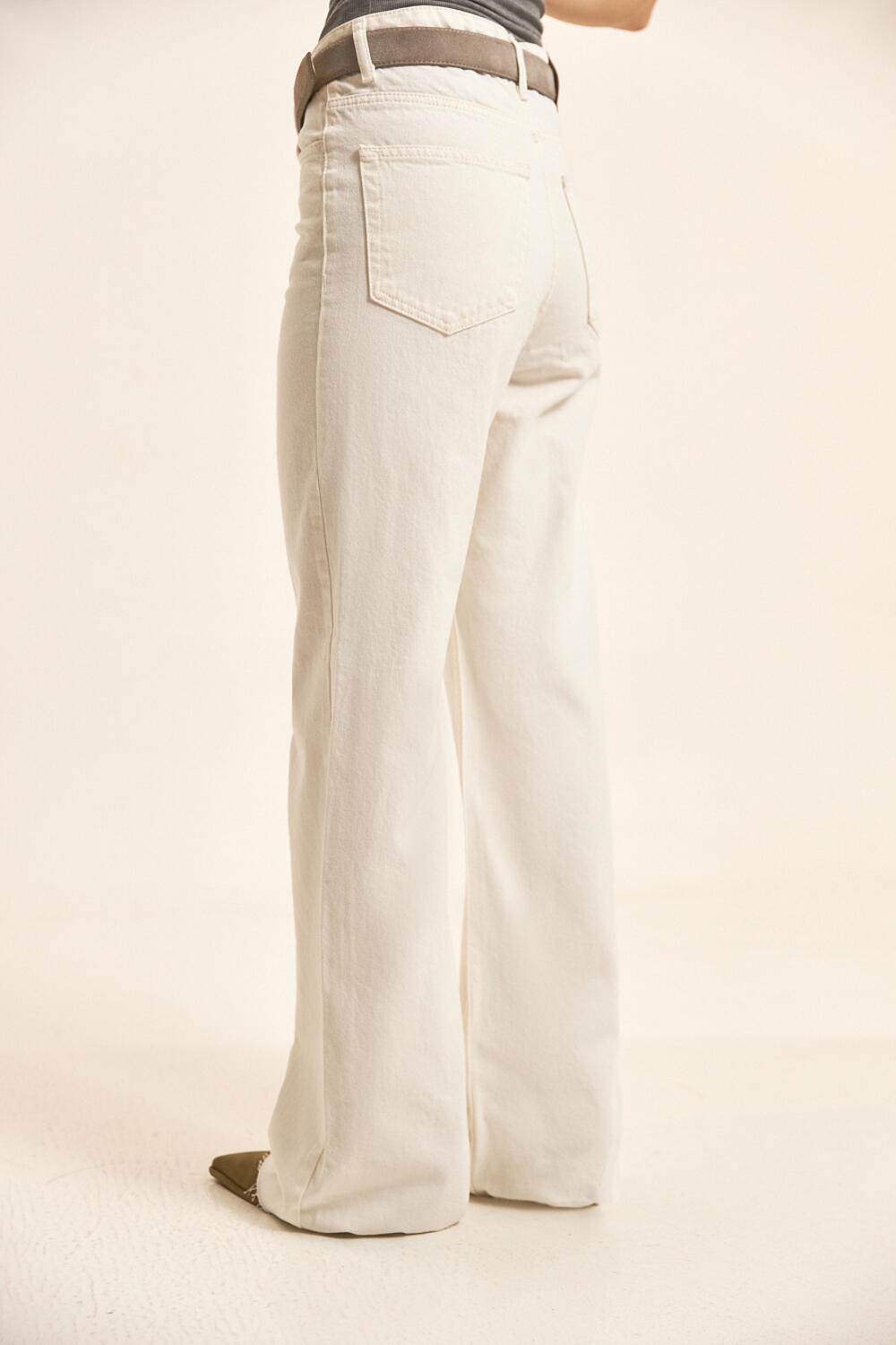 Джинси WIDE LEG (2550) КРЕГО 2 Молочний, 38