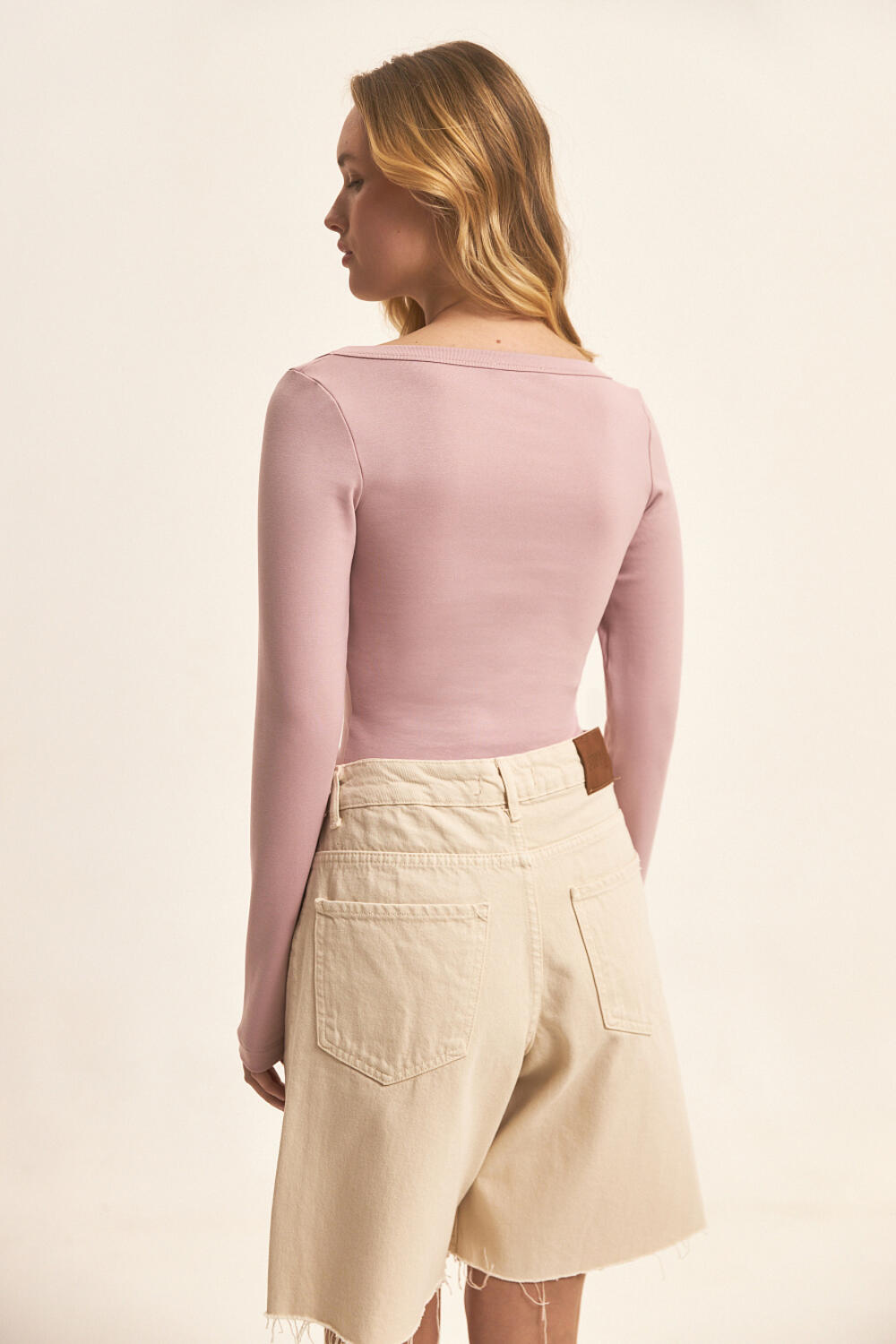 Лонгслів Омінна*НК Пудра, S