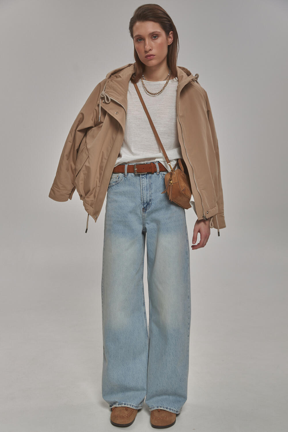 Джинси WIDE LEG (2579) Абельдіс Сіро-блакитний, 36