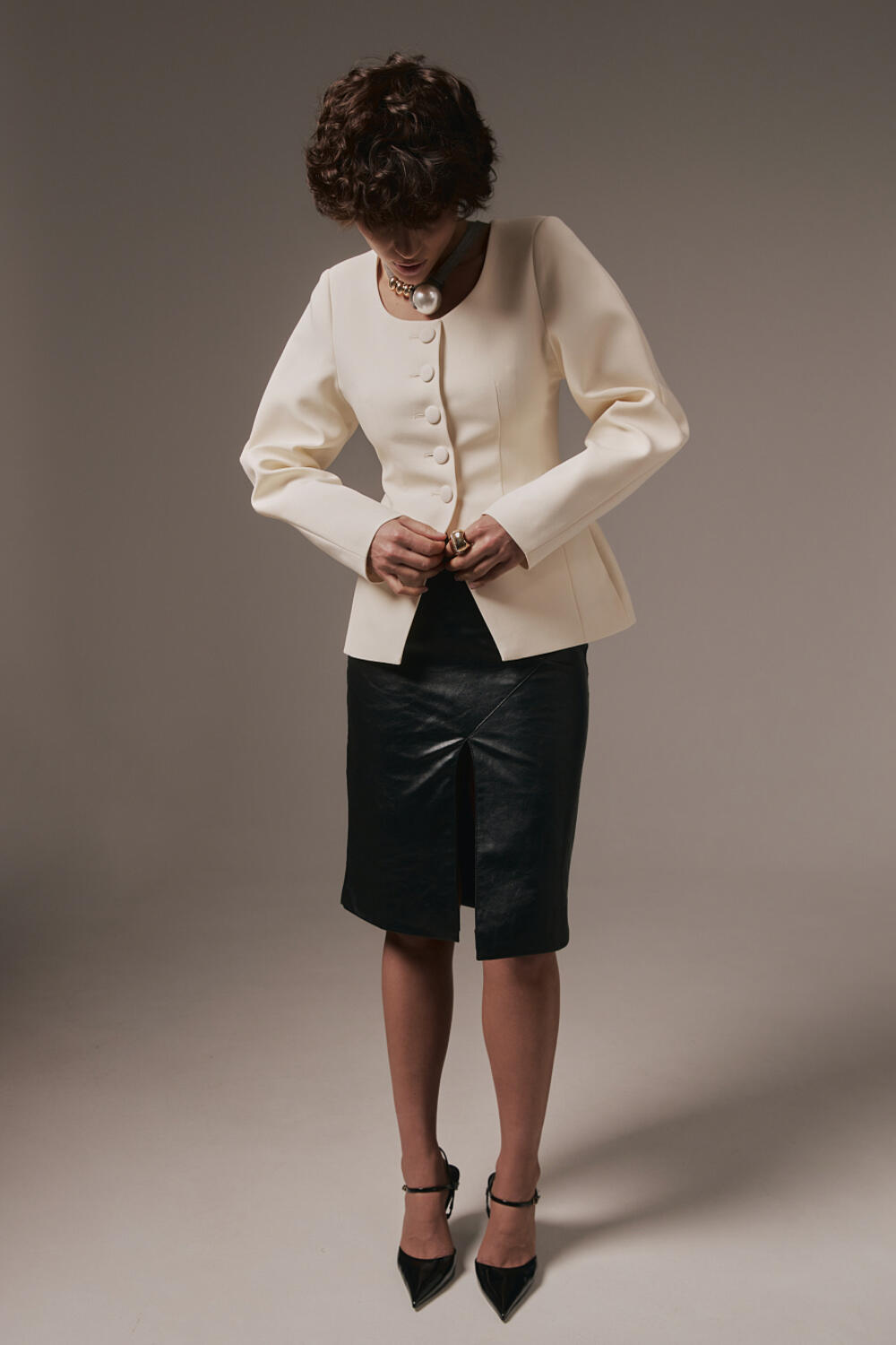 Жакет Аксіс Молочний, S