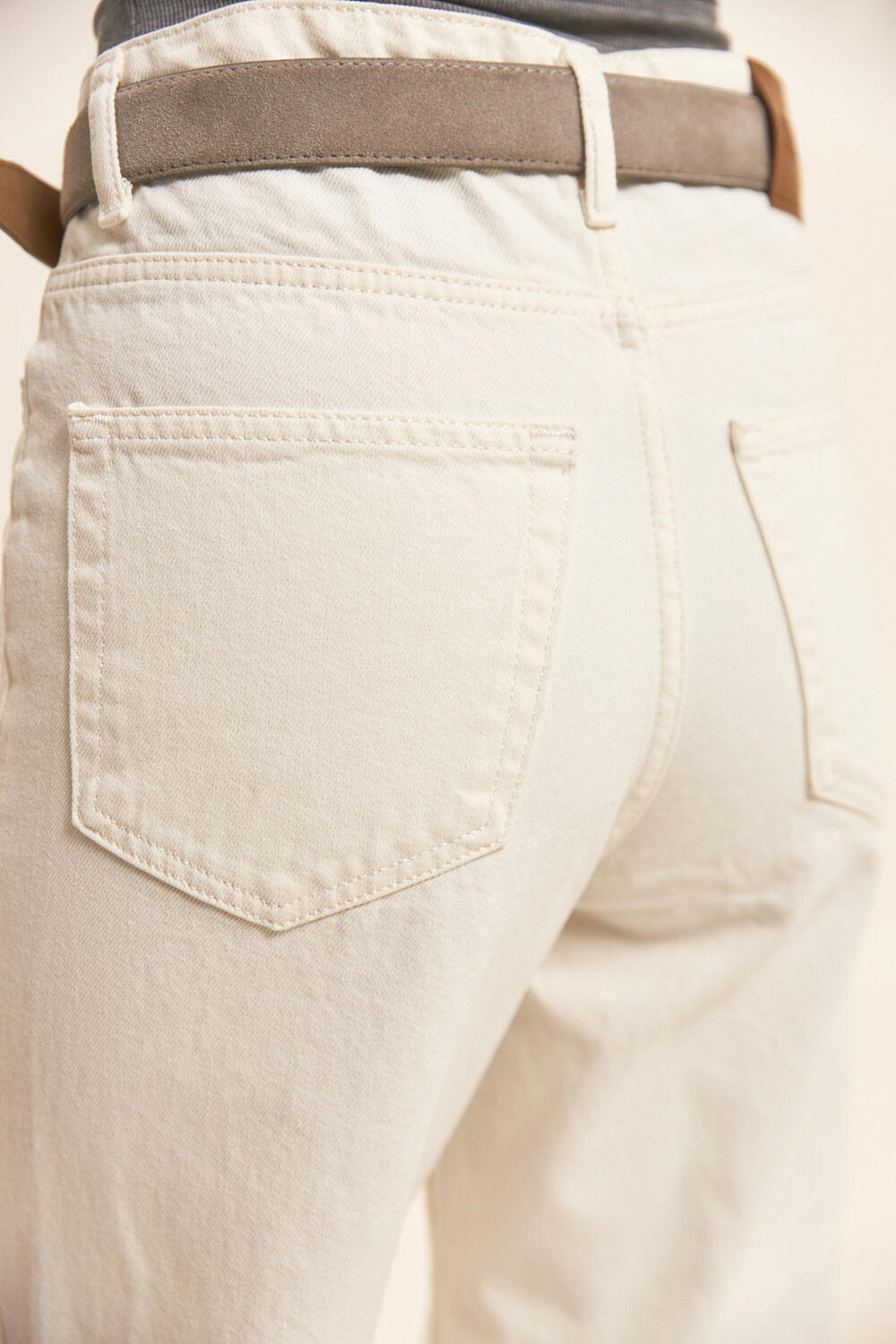 Джинси WIDE LEG (2550) КРЕГО 2 Молочний, 40