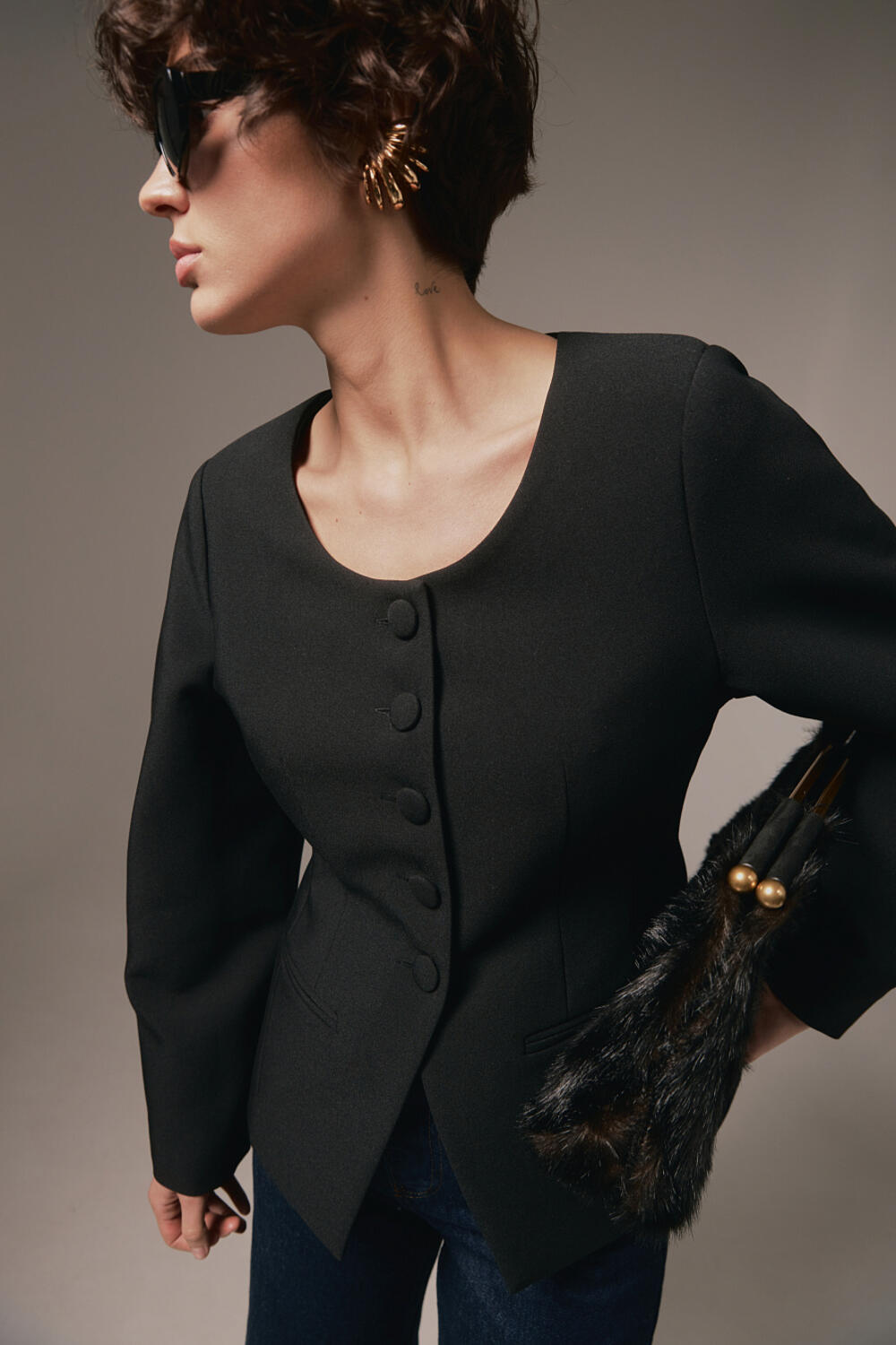 Жакет Аксіс Чорний, M